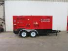 Used Baldor 200 kW Standby (180 kW prime) Rental Grade Portable Diesel Generator Set, model TS250T, SN-P1110270012. John Deere 6068HF475 engine rated 314 HP at 1800 RPM, SN-PE6068L114688, EPA tier 3 ...
